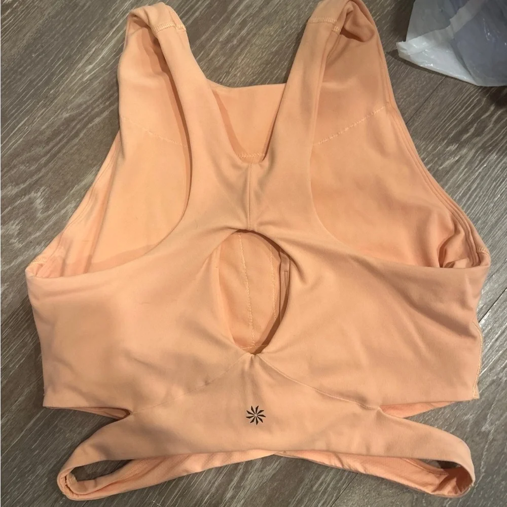 Peach Athleta Women's Top - Picture 2 of 3